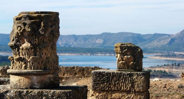 Ruinas de la ciudad romana de Ercávica, en Cañaveruelas (Cuenca).