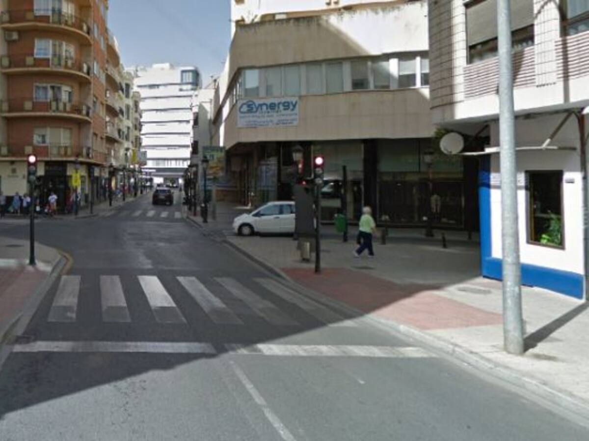 La calle Tinte sigue hoy cortada entre Teodoro Camino y Tesifonte Gallego