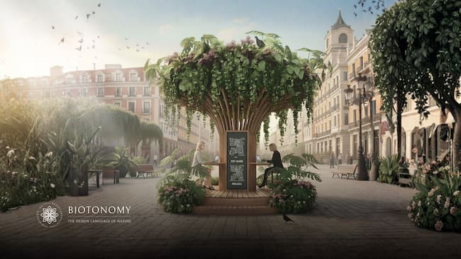 Recreación de árboles urbanos inteligentes en Málaga