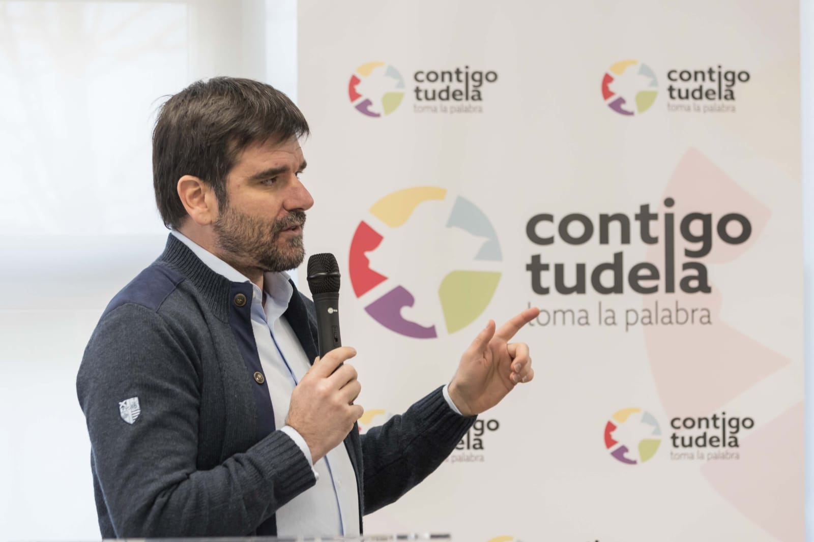 Eneko Larrarte, candidato de Contigo Tudela