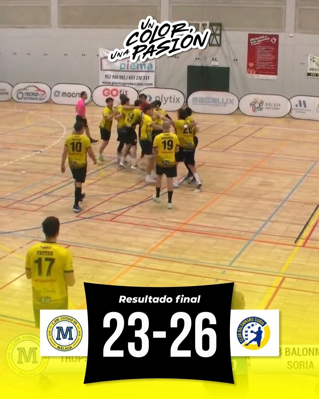 El Balonmano Soria venció en Málaga.