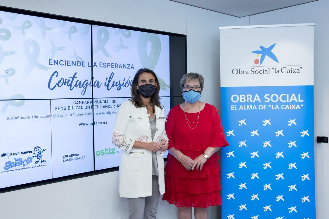 Fundación &quot;la Caixa&quot; y CaixaBank juntos para ayudar a la Asociación de ayuda a niños con cáncer de Navarra