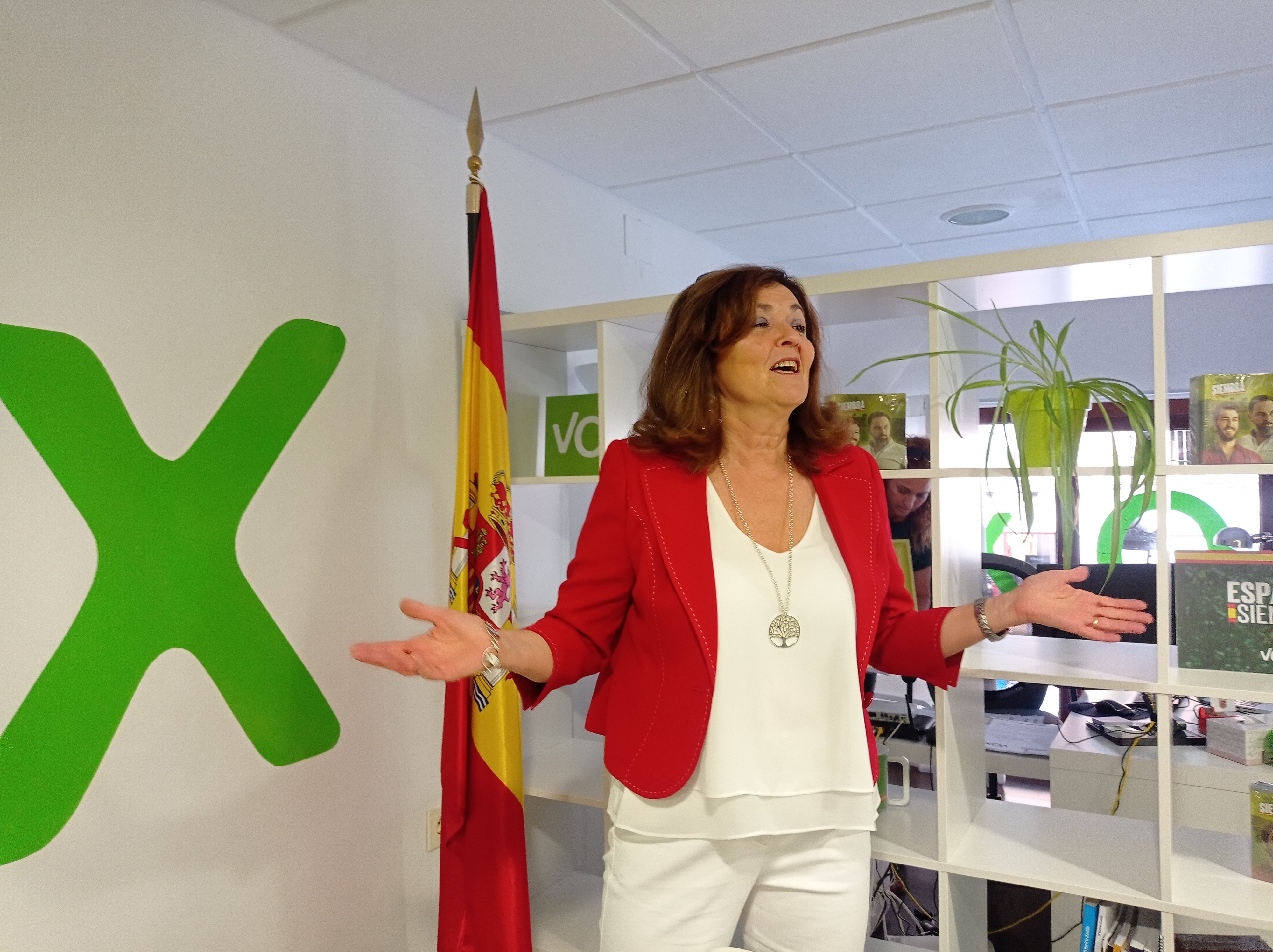 Sonia Lalanda, portavoz de VOX en el Ayuntamiento de Palencia