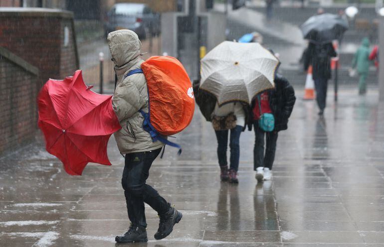 Fuertes lluvias en invierno