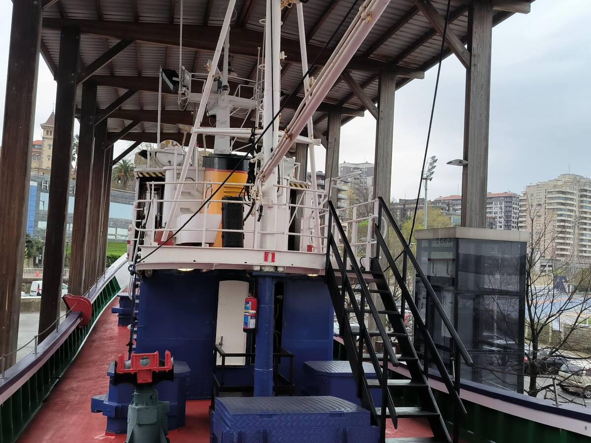 SER Viajeros Euskadi en el barco museo Agurtza