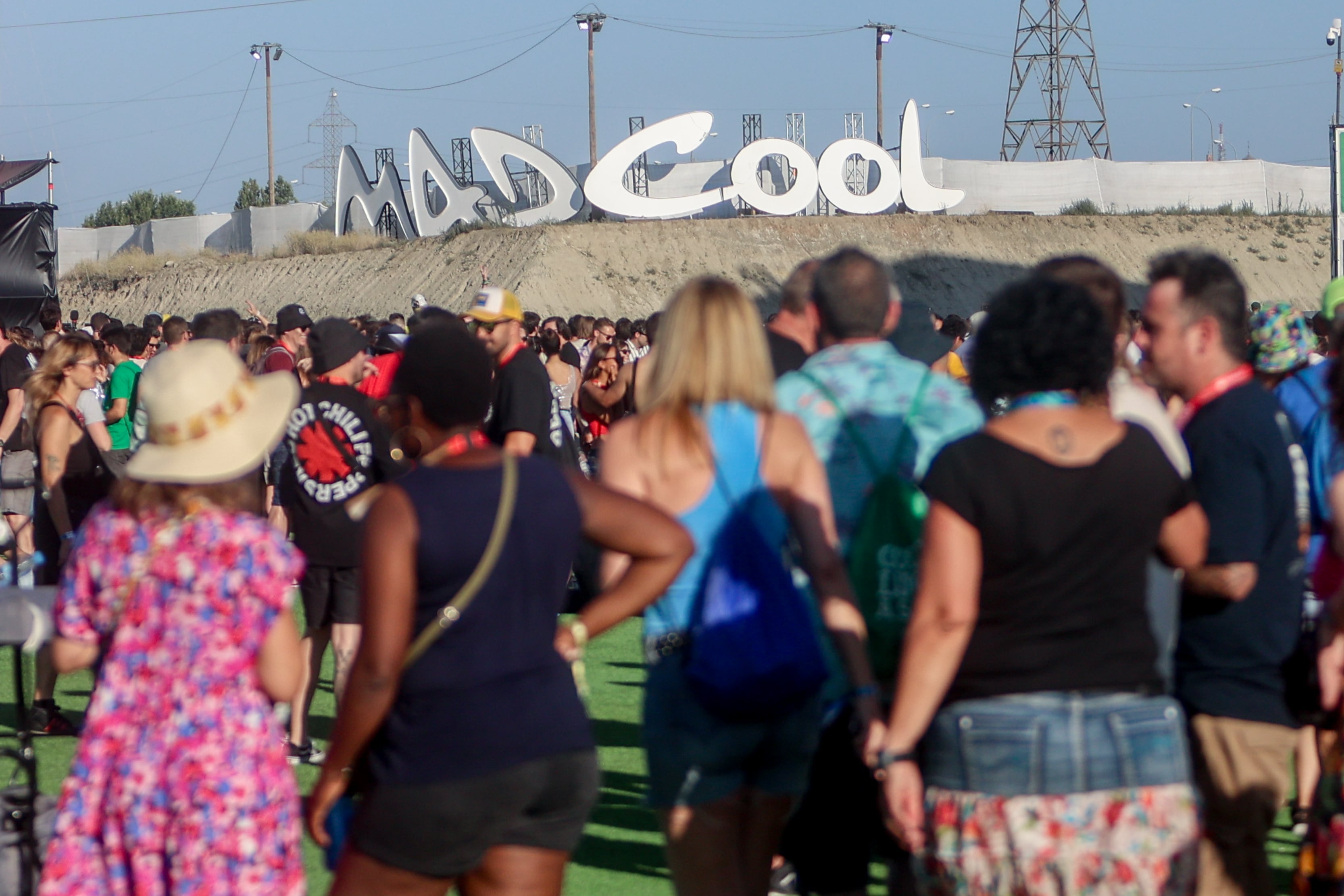 Ambiente durante el festival Mad Cool de la pasada edición en el espacio Iberdrola Music de Villaverde