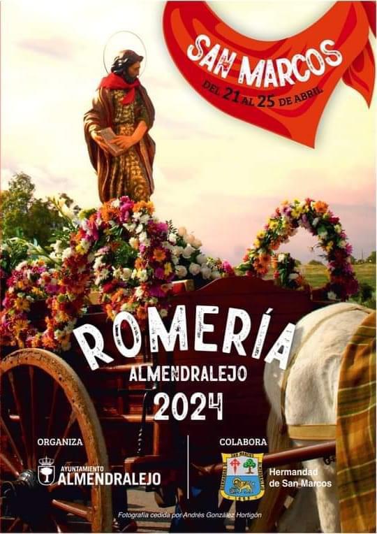 Cartel Romería San Marcos de Almendralejo