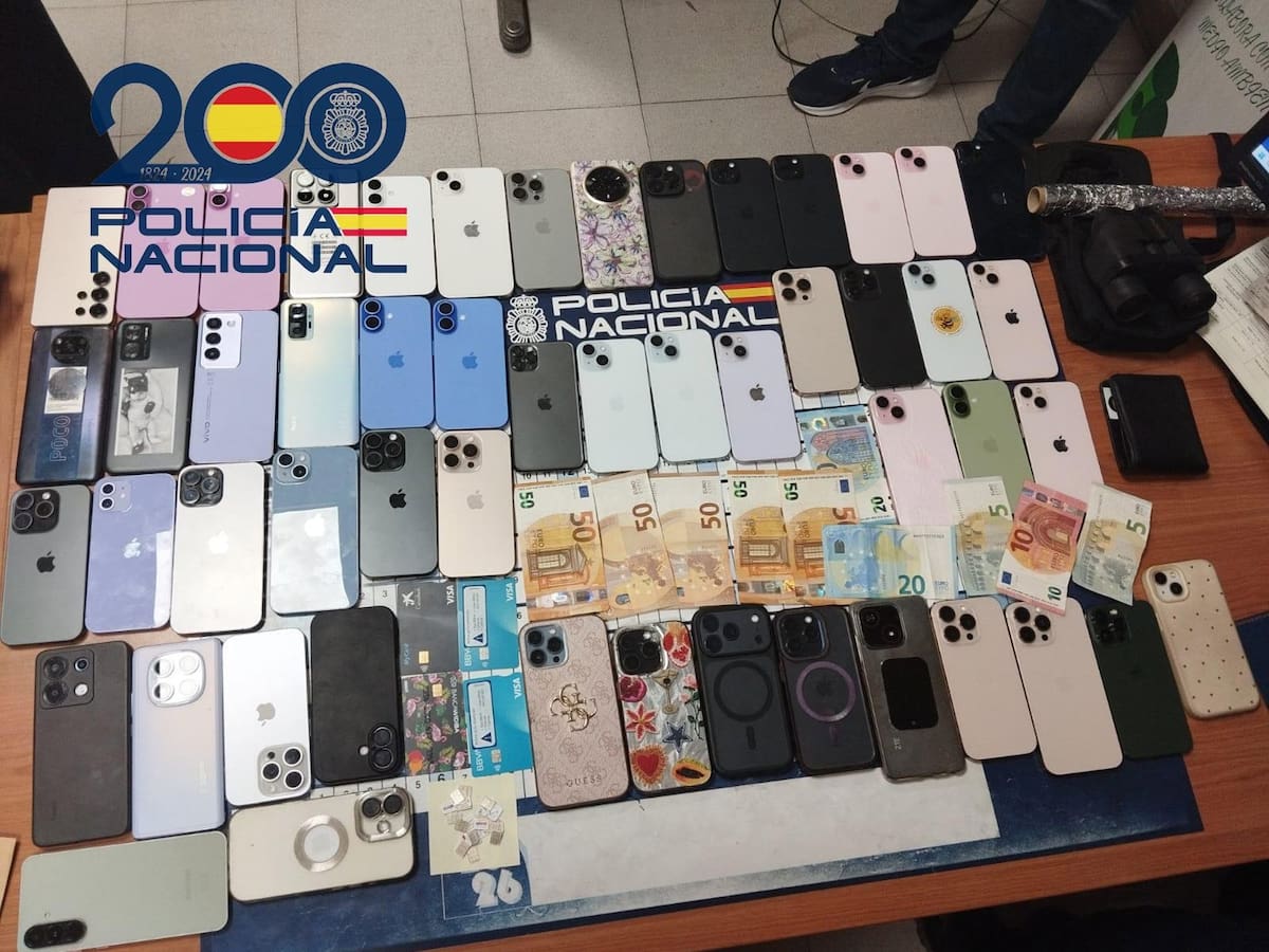 Detenidos once miembros de un grupo tras robar al menos 64 móviles durante un festival de música