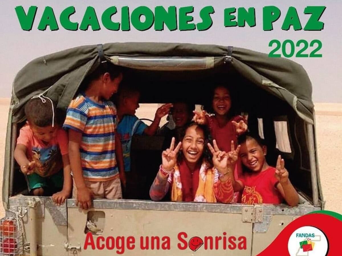 Francisco Gutiérrez, presidente de la Asociación Amigos del Sáhara Libre. Vacaciones en Paz 2022