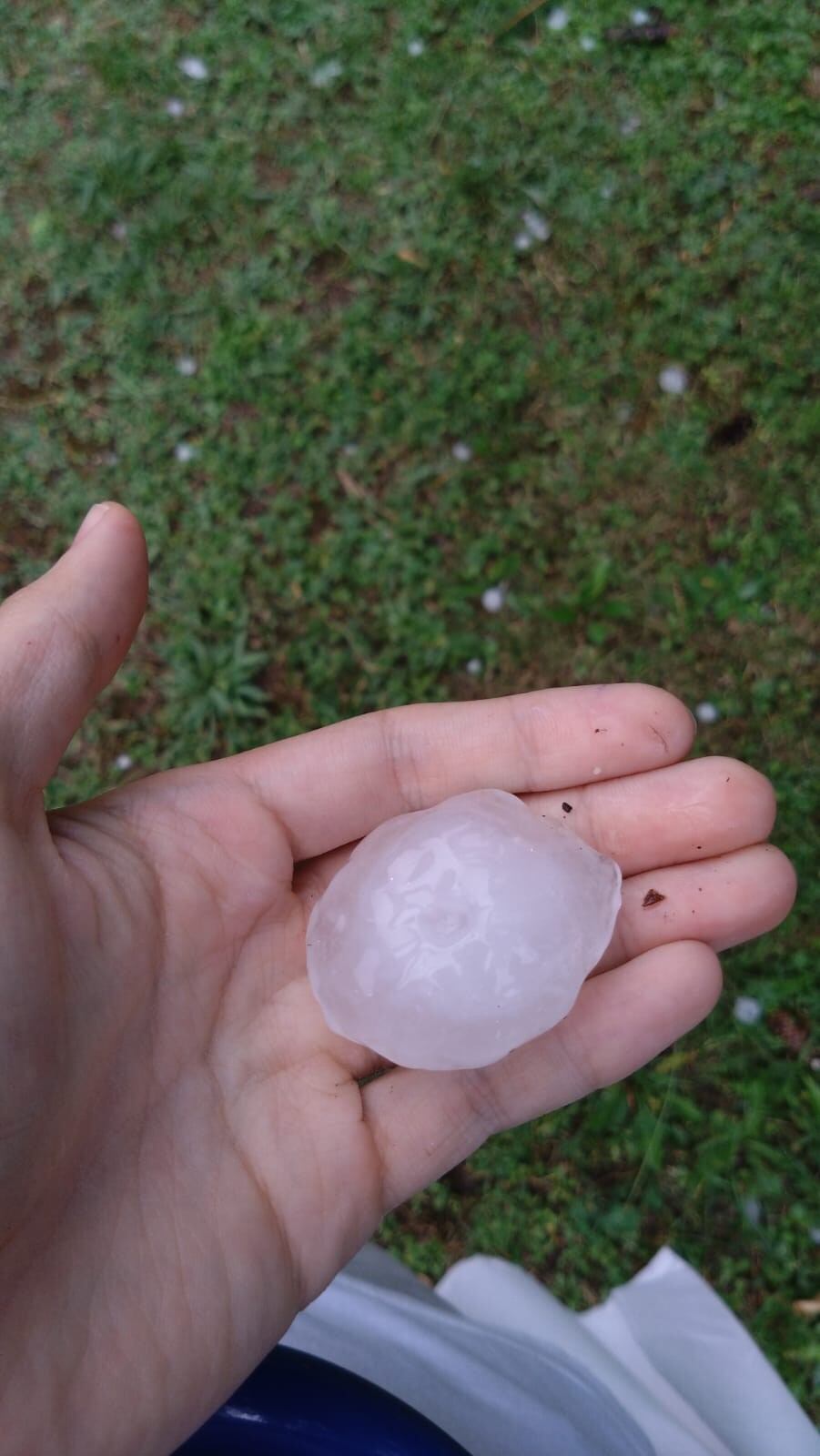 Tormenta de granizo en Graus