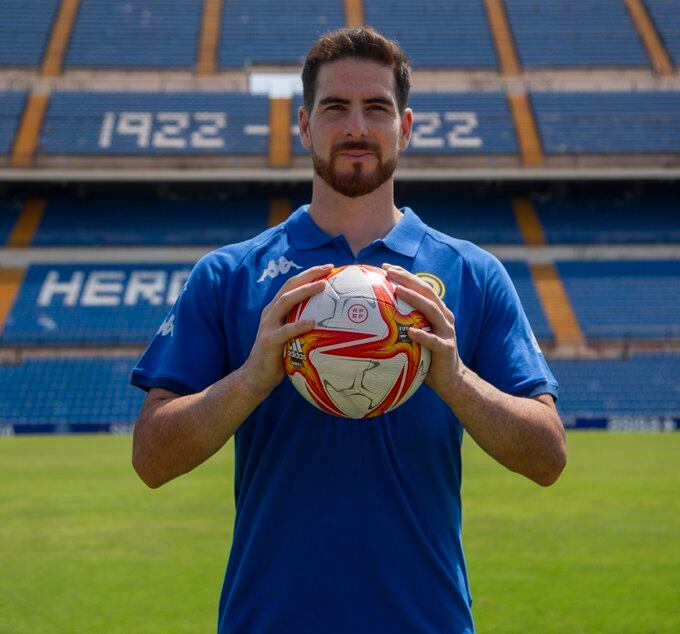 Carlos Abad, portero del Hércules CF