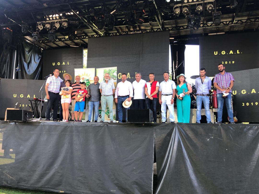 Eduardo Morán ha participado en la Fiesta Campesina de Ugal 