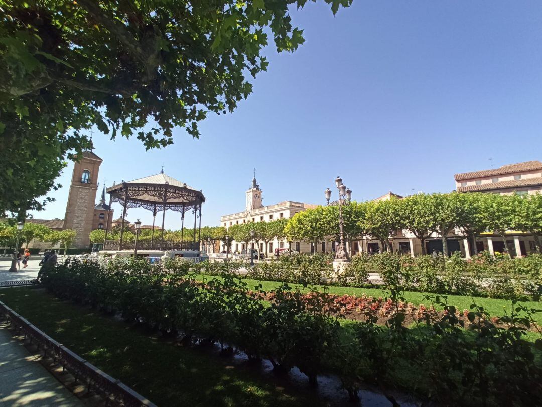 Plaza de Cervantes de Alcalá de Henares.