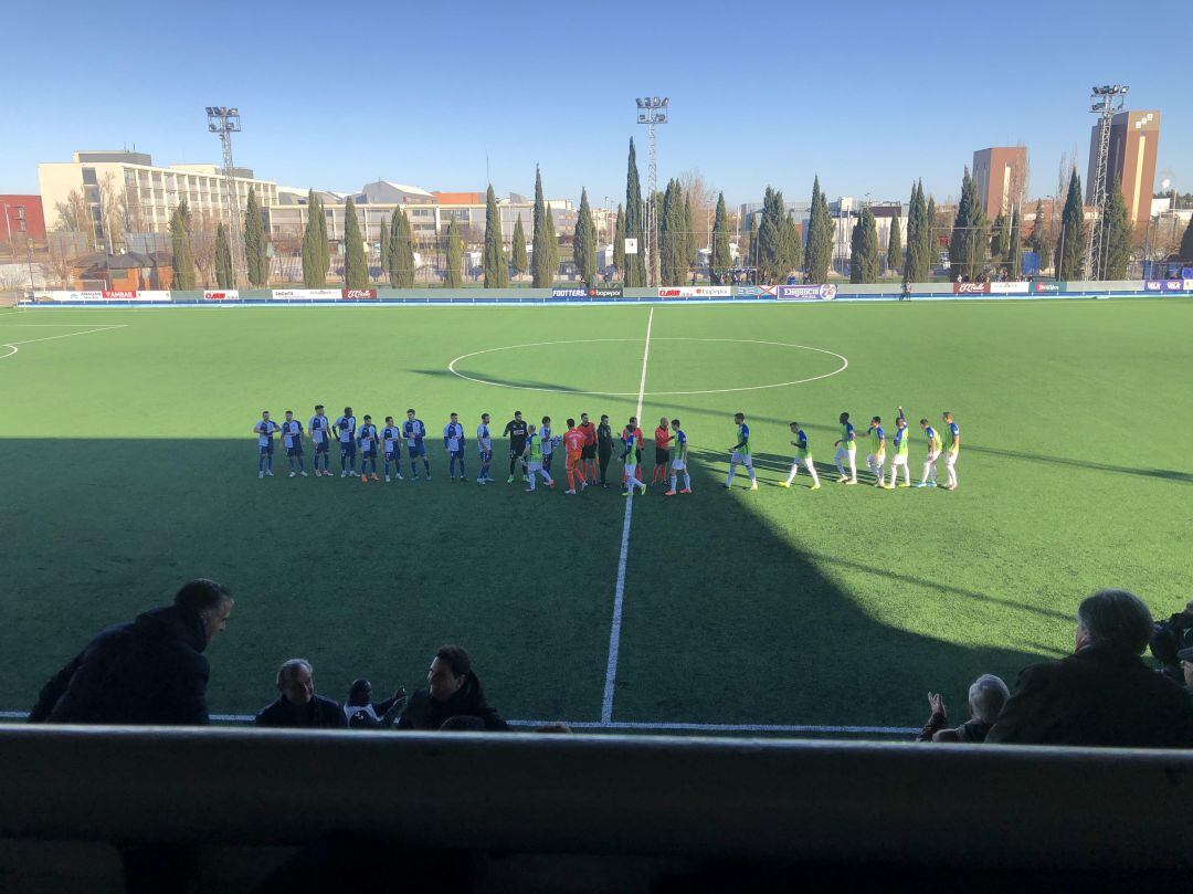 El conjunto berciano perdió 1-0 frente al CD Ebro