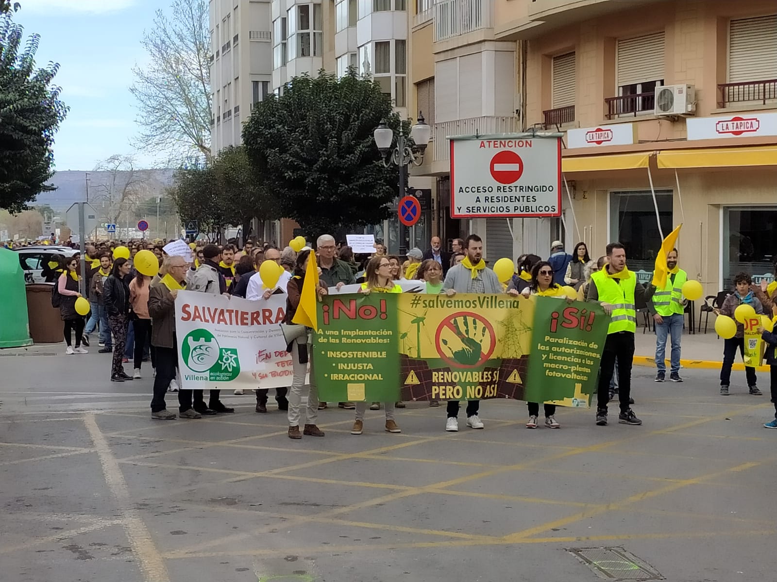 Imagen de la manifestación