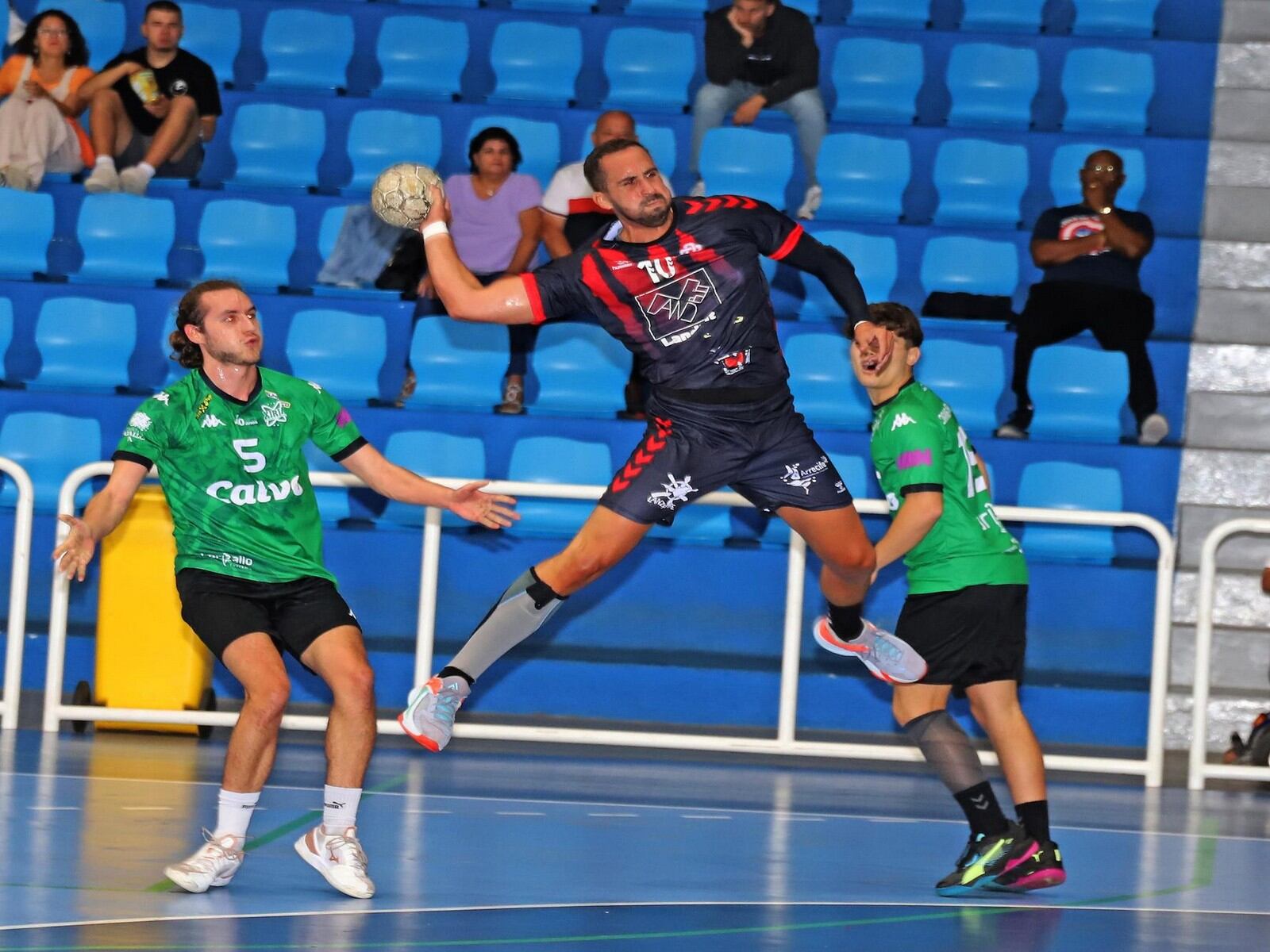 Lanzamiento del LandBit Lanzarote Ciudad de Arrecife frente al Calvo Xiria.