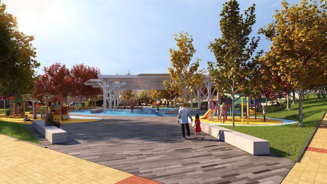 Imagen de la nueva plaza.