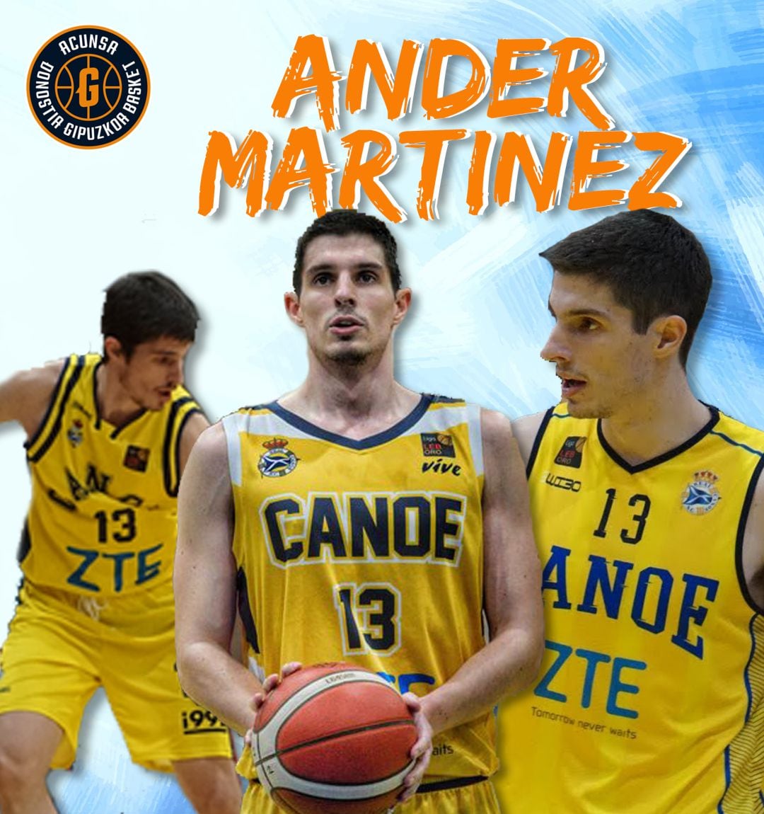 Ander Martínez ficha por Gipuzkoa Basket