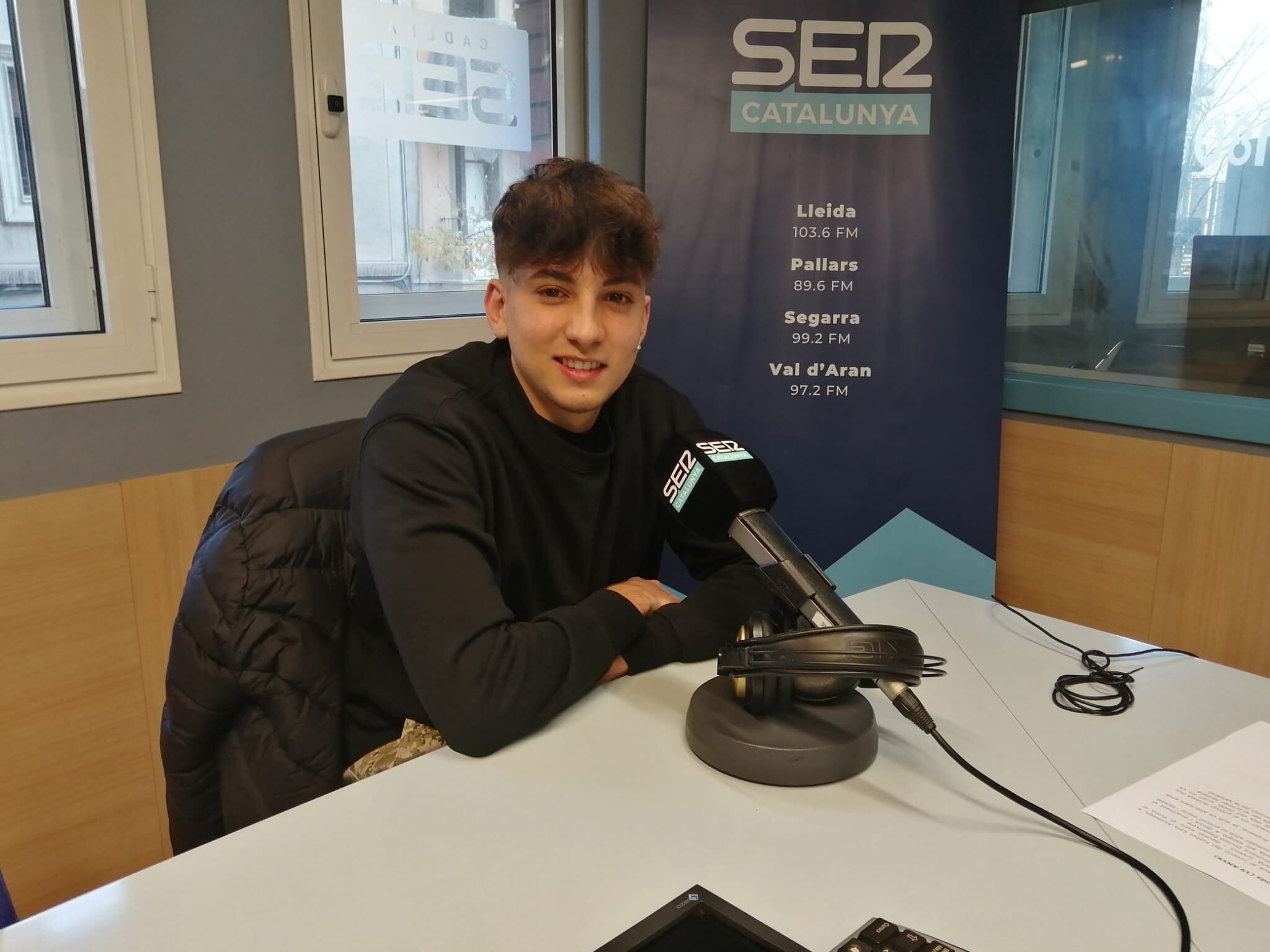 Pol Barrot, d'Alcoletge. Amb 19 anys juga a primera divisió de futbol sala amb un equip de Pamplona.