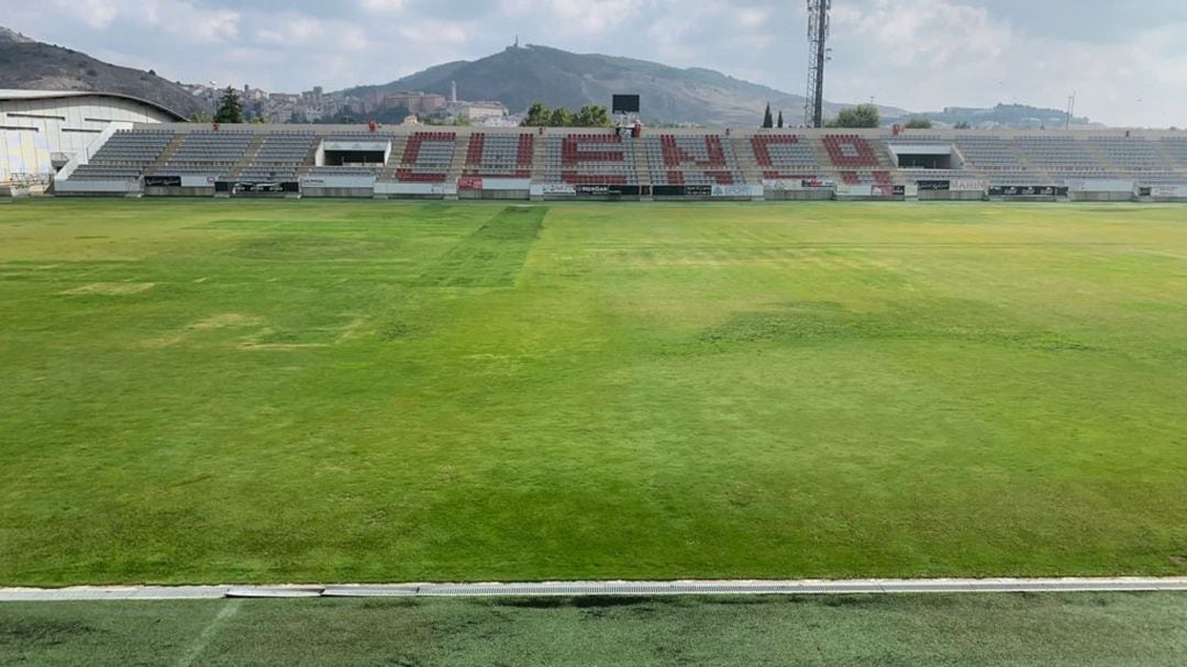 El césped de la Fuensanta, en una imagen de archivo