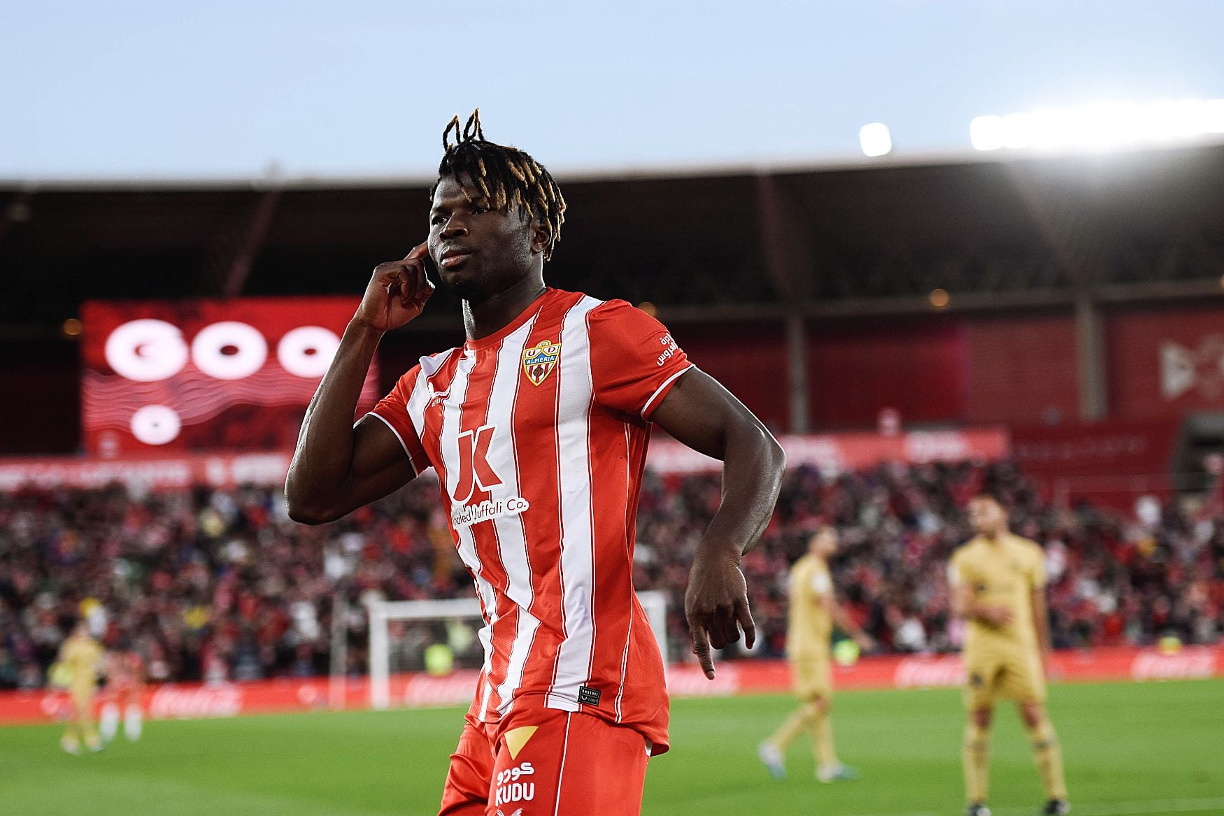 Un gol de Touré daba la victoria la pasada Liga al Almería frente al Berça