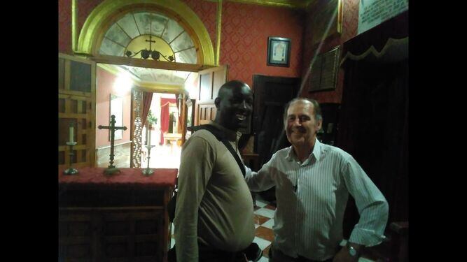 Carlos Mancebo (d) en una imagen de archivo