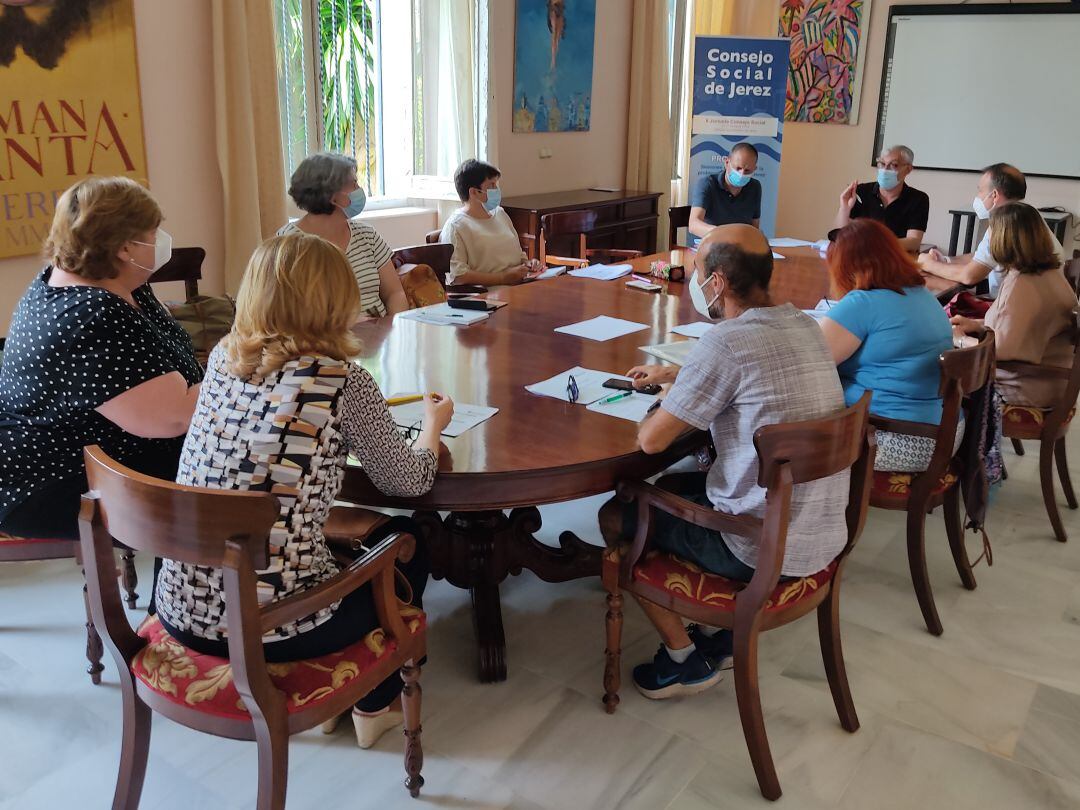 Reunión del Consejo Escolar de Jerez