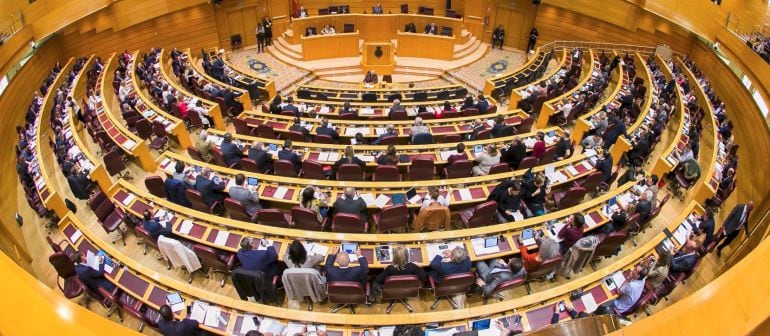 Imagen del pleno del Senado