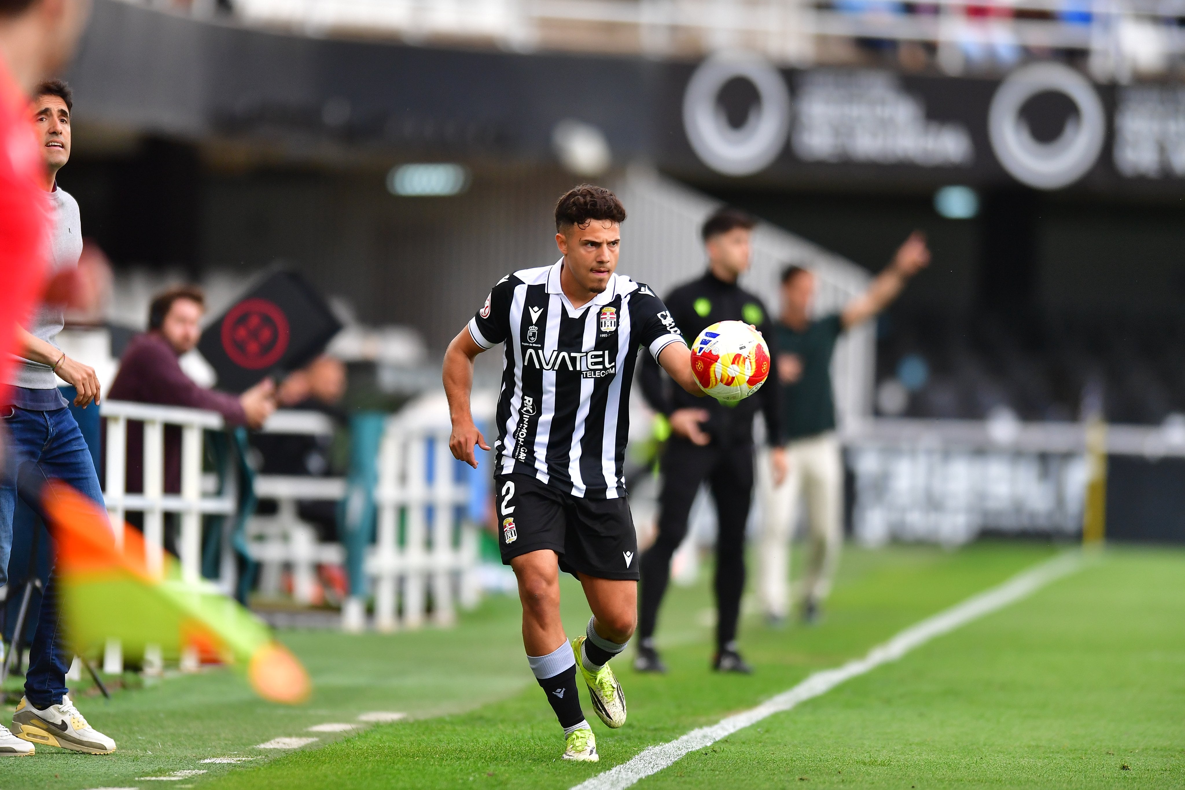 Marc Jurado durante el partido