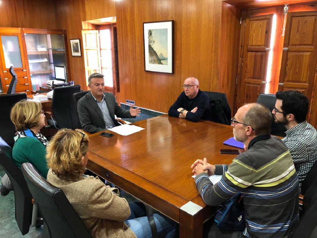 Última reunión de coordinación de portavoces, celebrada a principios de la semana pasada.