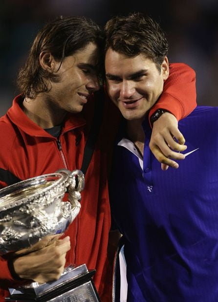 Nadal consuela a Federer en Australia.