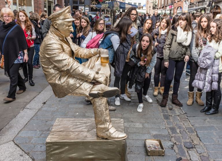 Las estatuas callejeras llegan a Ávila