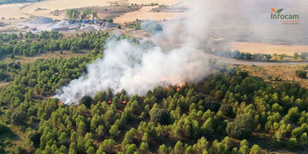 Incendio Sigüenza