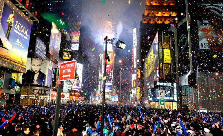 Fiesta de Fin de Año en Times Square, Nueva York