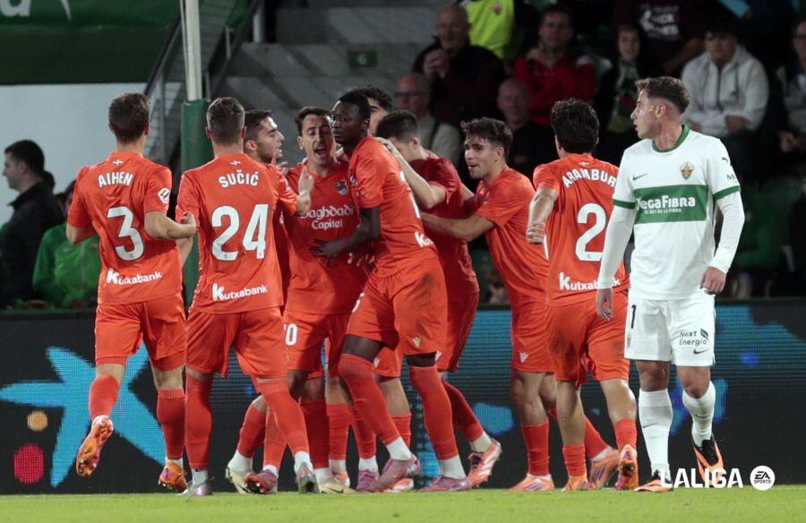 Umar Sadiq está en plena forma y con ganas de marcar goles.