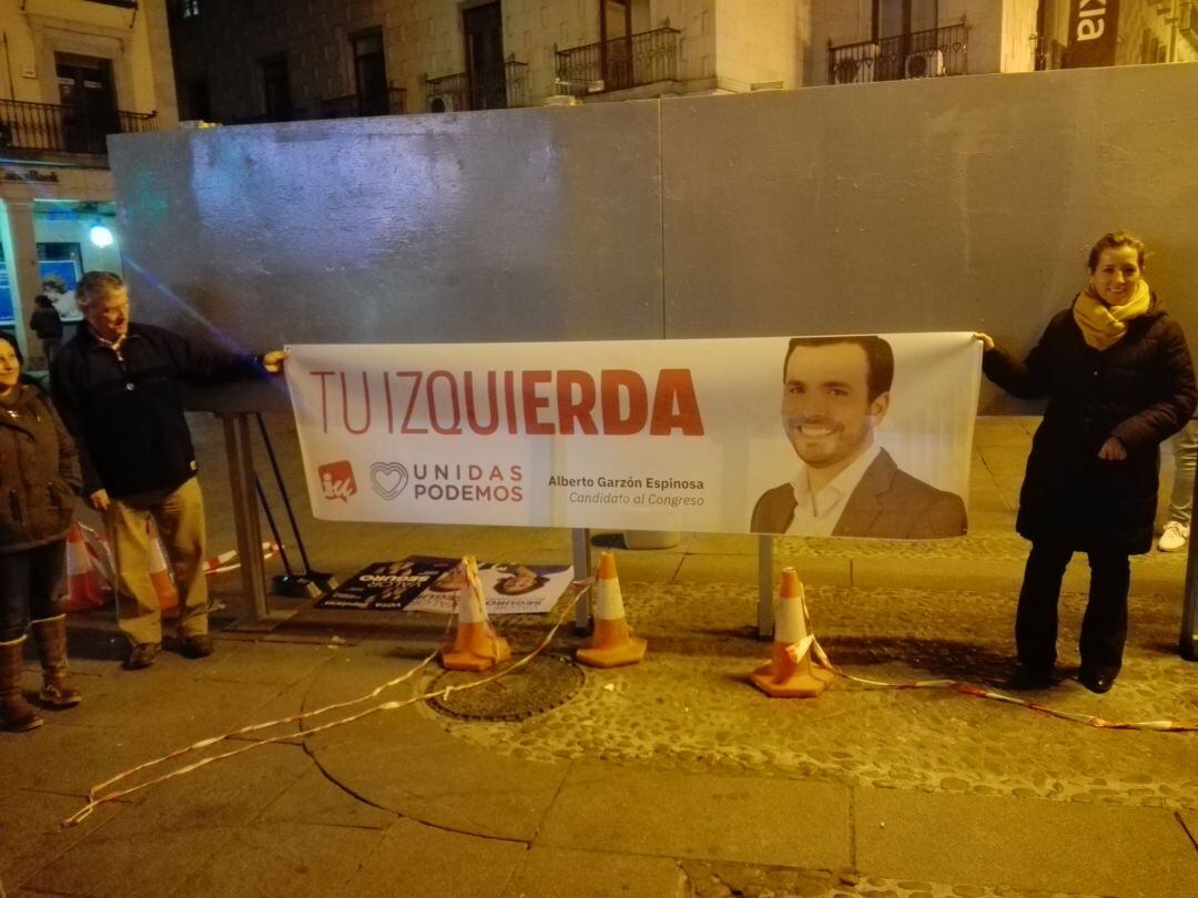 Inicio de campaña de Izquierda Unida