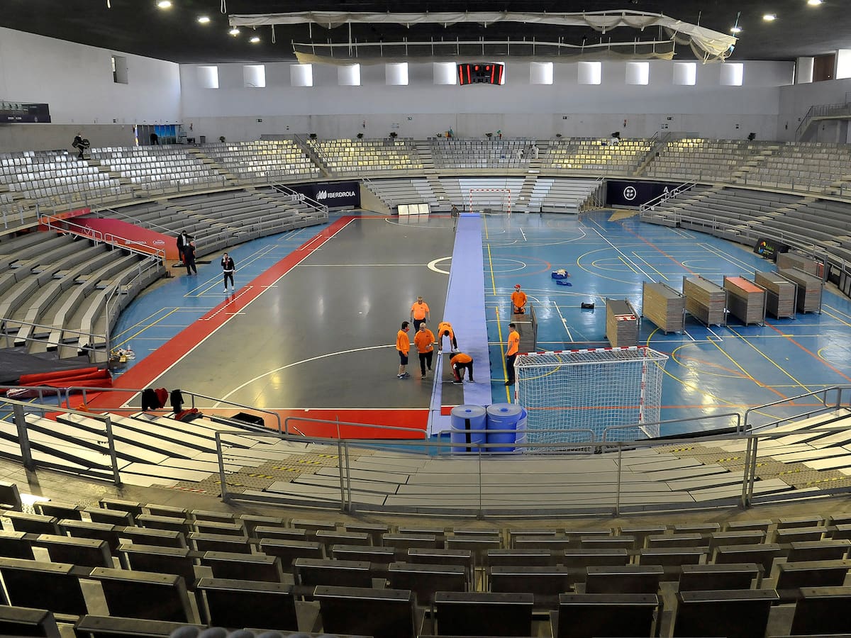 El Palacio de Deportes, listo para la Supercopa