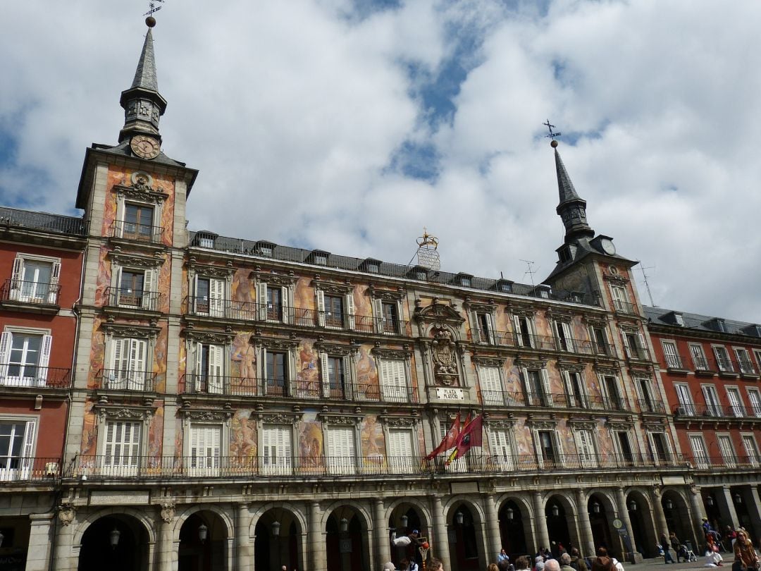 La Casa de la Panadería, en la Plaza Mayor de Madrid