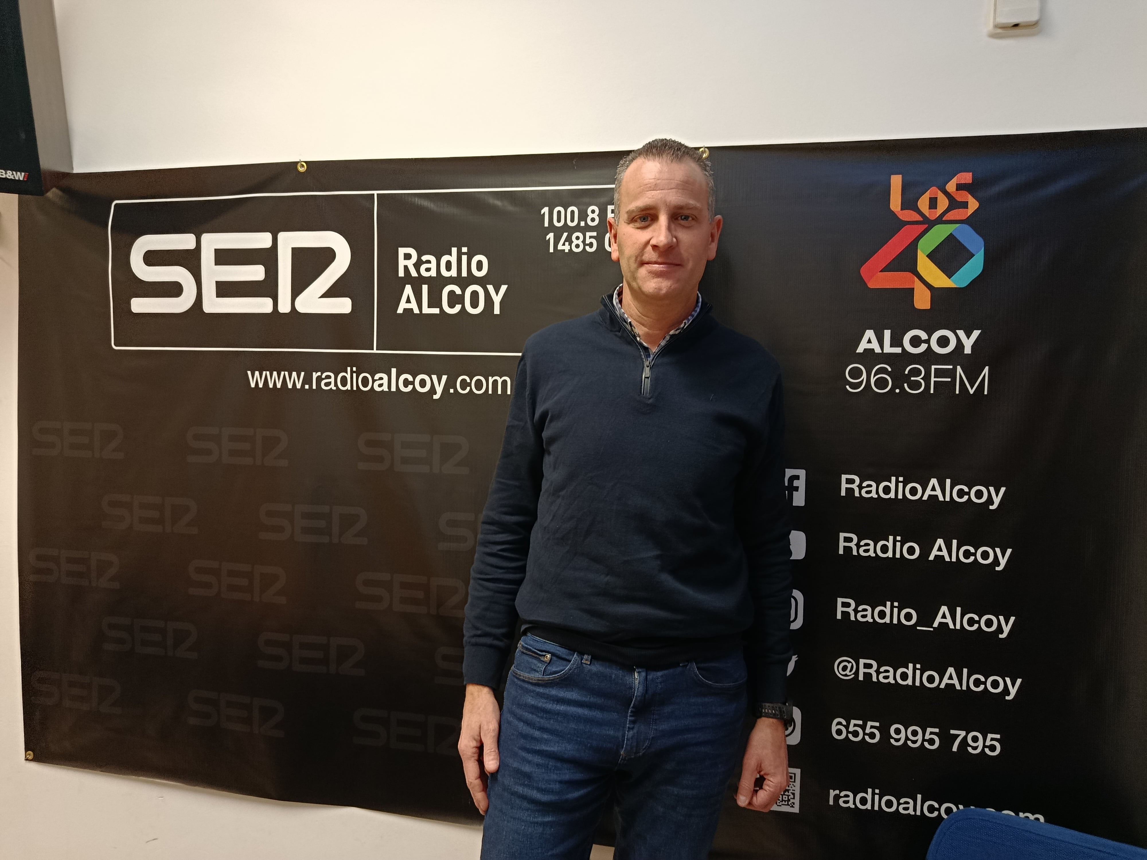 Alberto Belda, concejal de Deportes de Alcoy