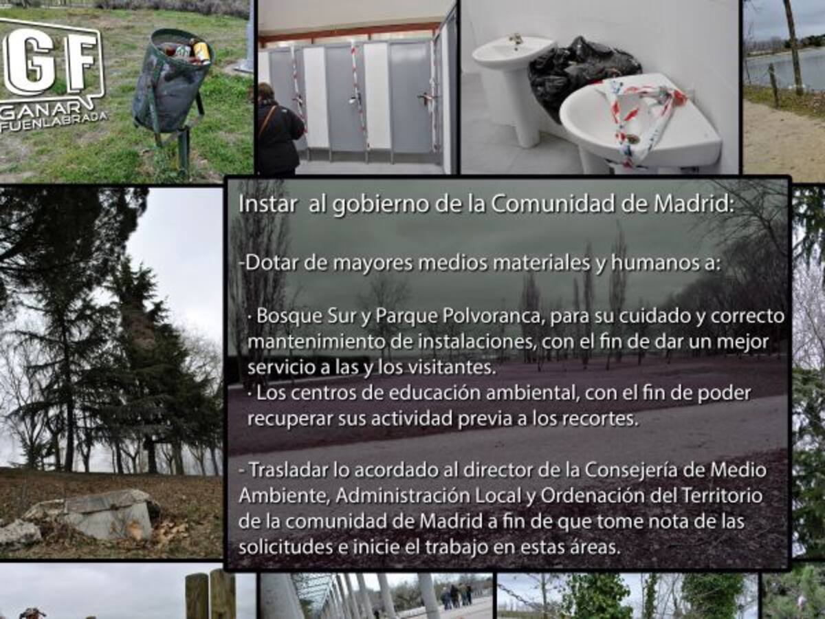 La Comunidad cuidará más Polvoranca y Bosquesur