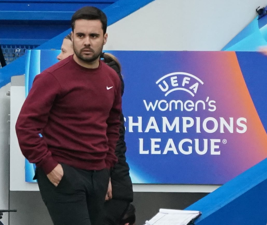 Jonatan Giráldez, entrenador del FC Barcelona femenino. (Photo by Stephanie Meek - CameraSport via Getty Images)