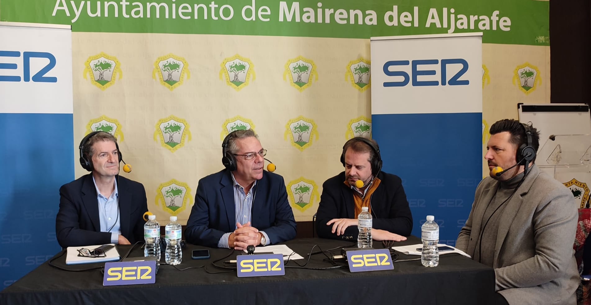 Borja Uruñuela, Salomón Hachuel, Antonio Conde y Sergio Toro