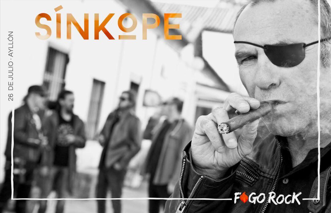 Sinkope tercer grupo que confirma su presencia en Fogo Rock Ayllón 2019