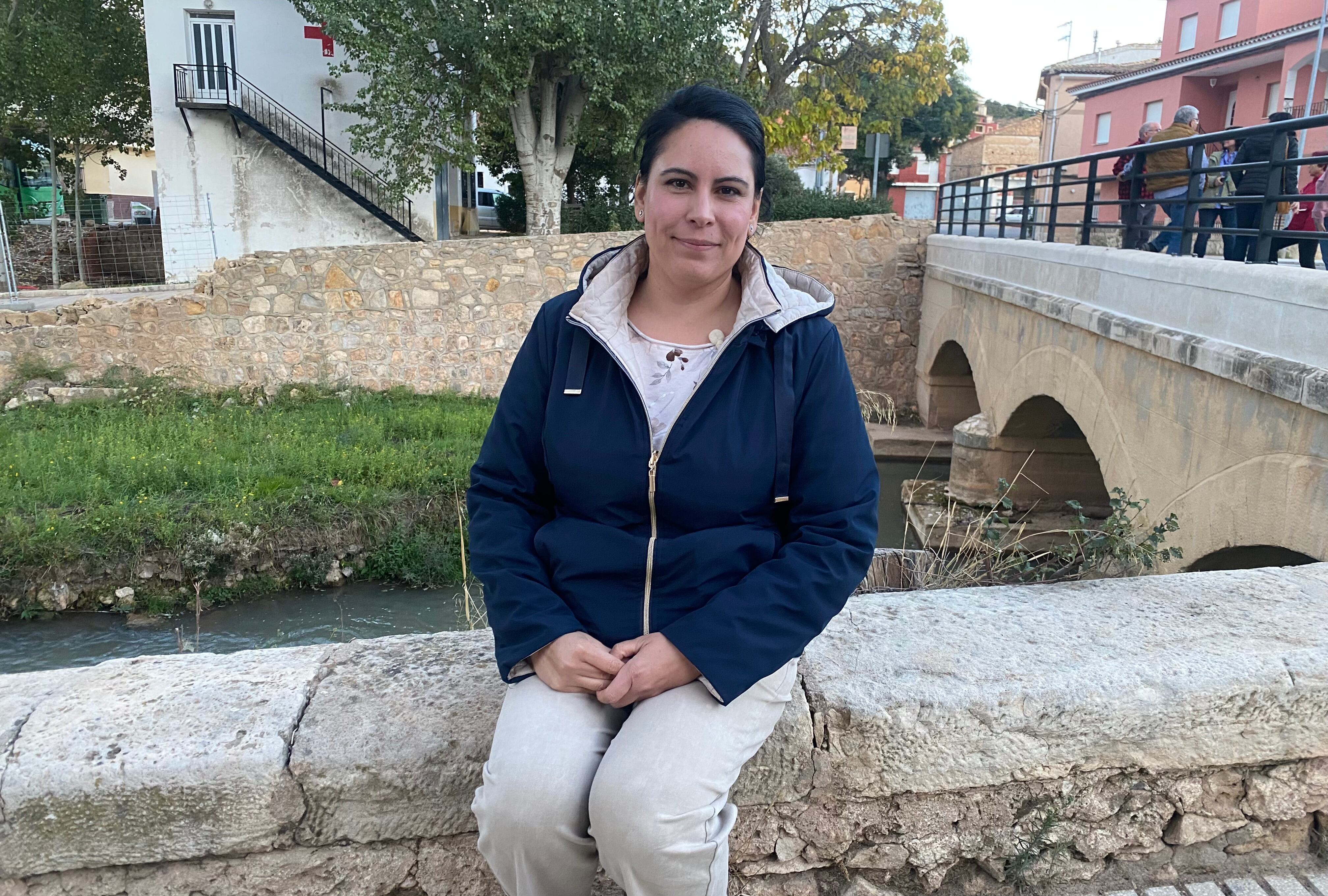 Cristina Moya, vecina de Mira.