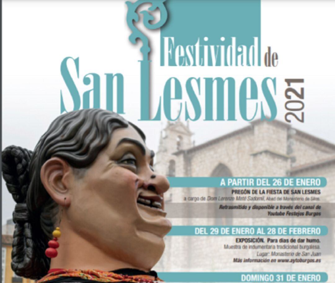 Cartel Festividad de San Lesmes 2021