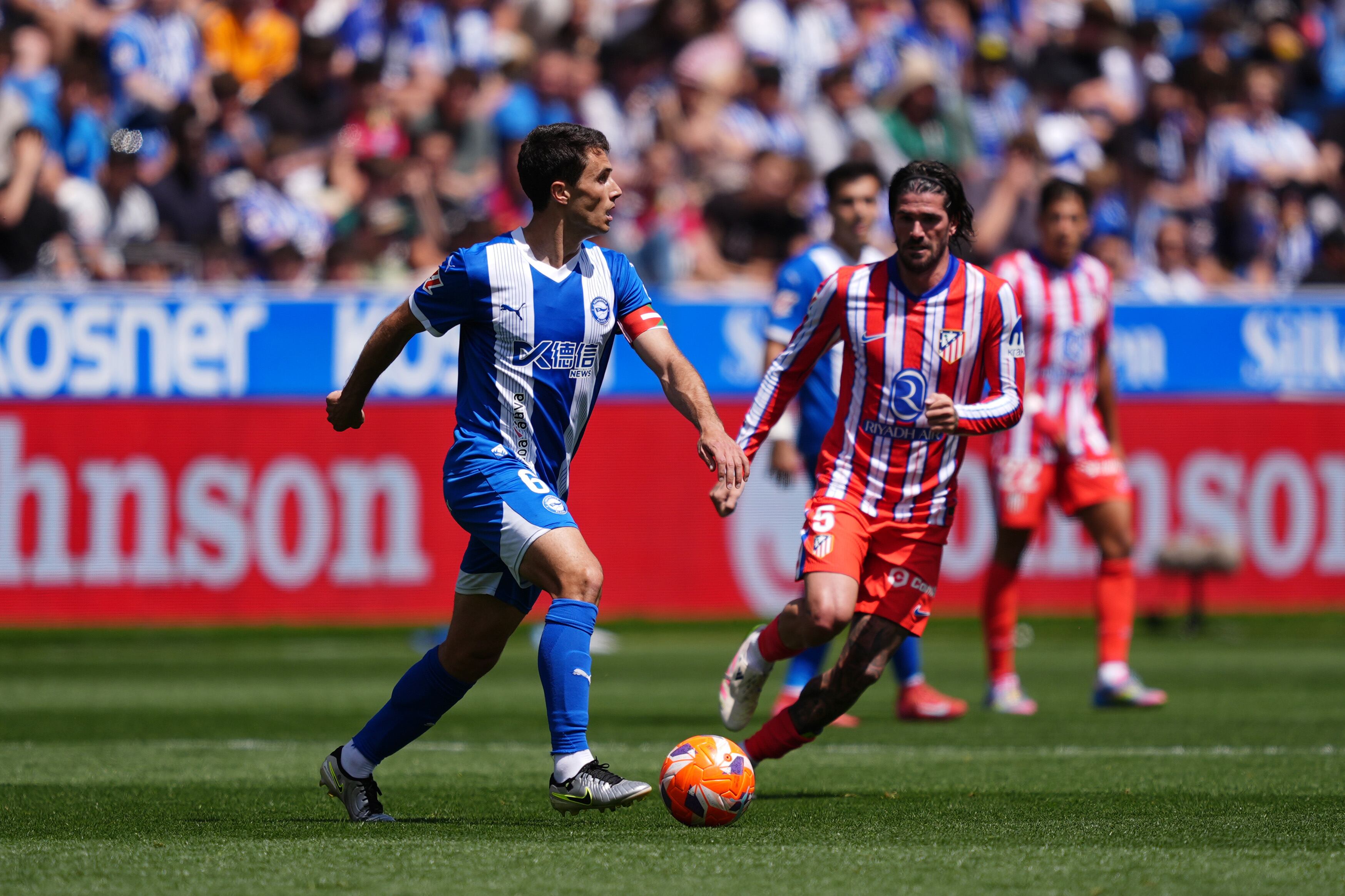 Ander Guevara y Rodrigo de Paul en el Deportivo Alavés - Atlético de Madrid