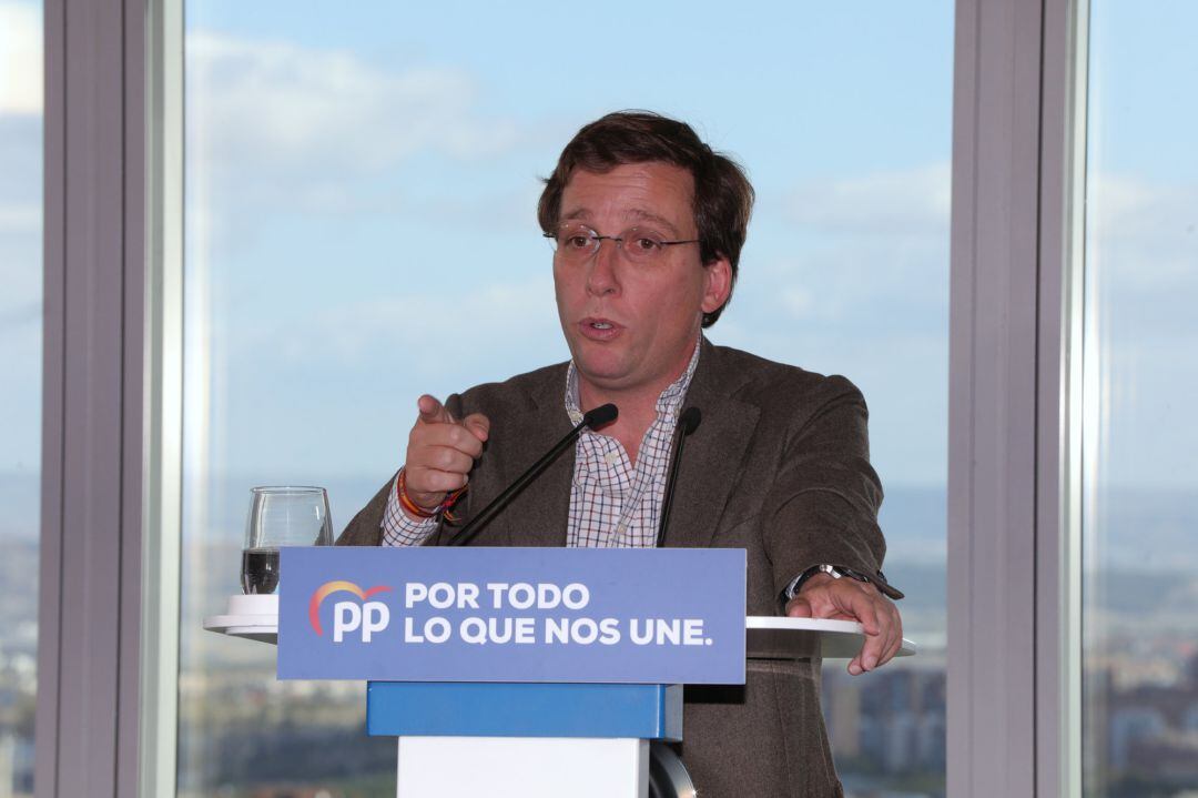 El alcalde de Madrid, José Luís Martínez-Almeida (PP)