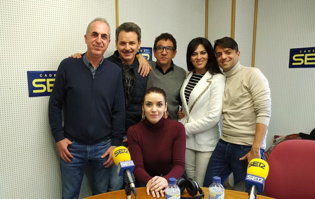 Los protagonistas en los estudios de SER Vegas Altas