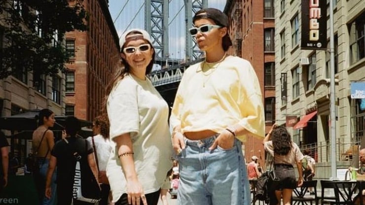 Ana Legazpi y Carolina Moyano, componentes del grupo Marlena