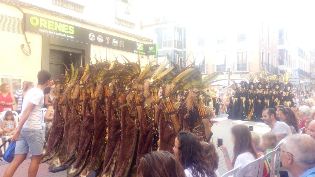 Imagen de archivo del desfile de gala de agosto de 2018.